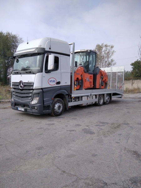 Евакуатор-платформа MERCEDES-BENZ ACTROS з лебідкою, вантажністю до 15 т